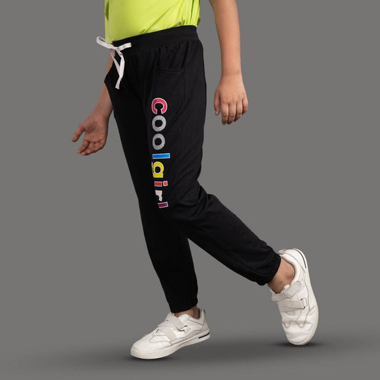 Girls Premium Cotton Lycra Joggers Smart Fit