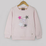 First Love 3D embroidery Fleece Sweatshirt For Girls