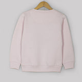 First Love 3D embroidery Fleece Sweatshirt For Girls