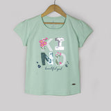 First Love Printed T-Shirt For Kids