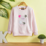 First Love 3D embroidery Fleece Sweatshirt For Girls