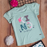 First Love Printed T-Shirt For Kids