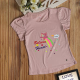 First Love Printed T-Shirt For Kids