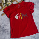 First Love Printed T-Shirt For Kids