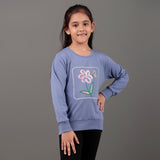 First Love 3D Butterfly embroidery Sweatshirt For Kids (Copy)