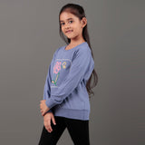 First Love 3D Butterfly embroidery Sweatshirt For Kids (Copy)