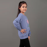 First Love 3D Butterfly embroidery Sweatshirt For Kids (Copy)